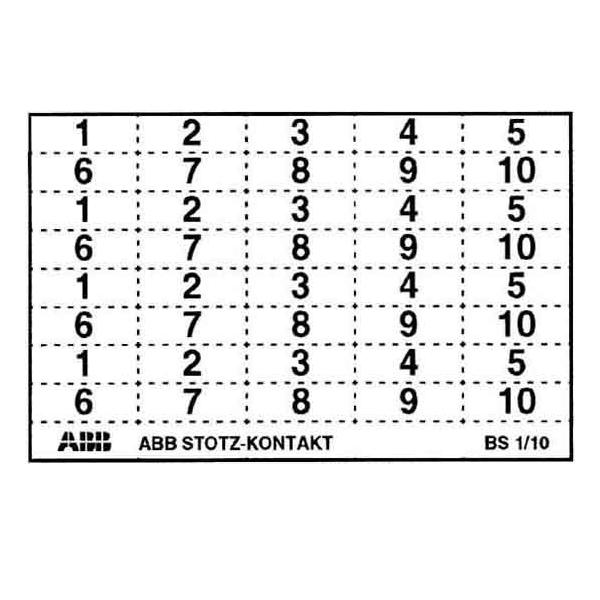 ABB Stotz S&J Kennzeichnungsschild BS-1/10 GHS2001946R0003 ABB Stotz S&J Kennzeichnungsschild BS-1/10 GHS2001946R0003 von ABB Stotz S&J