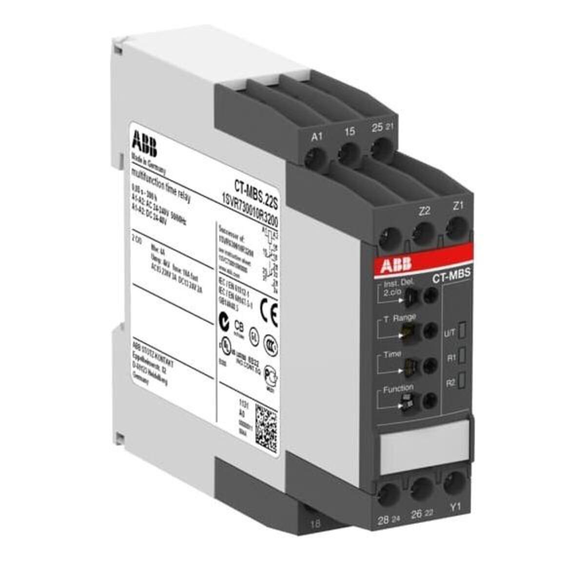 ABB Stotz S&J Multifunktionzeitrelais CT-MBS.22S 1SVR730010R3200 ABB Stotz S&J Multifunktionzeitrelais CT-MBS.22S 1SVR730010R3200 von ABB Stotz S&J