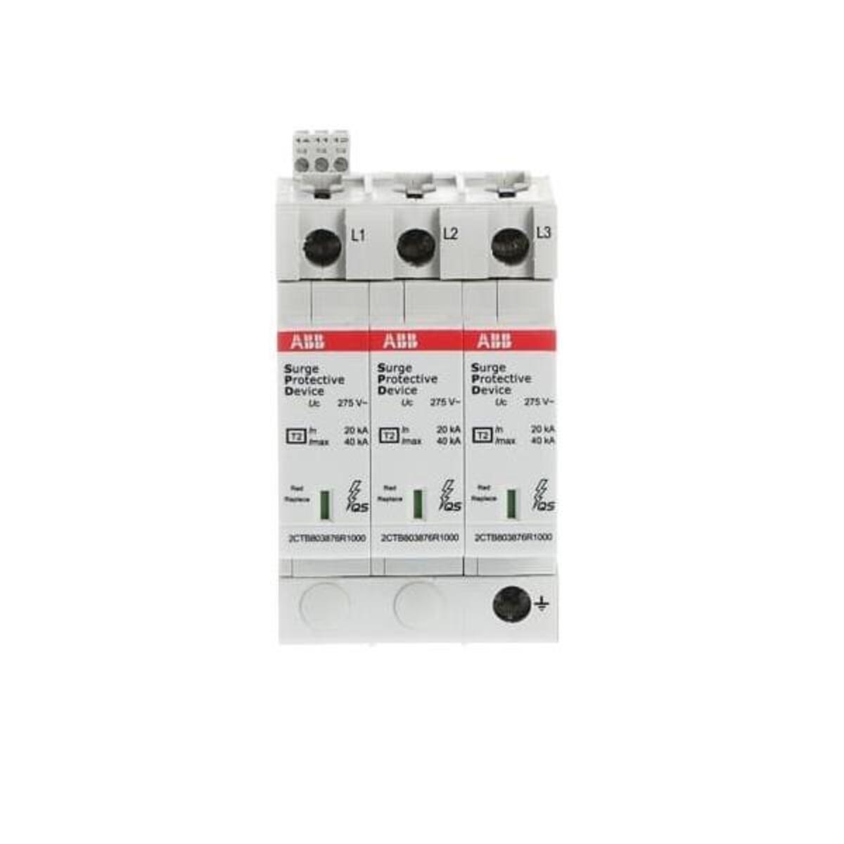 ABB Stotz S&J Überspannungsschutz Typ2 OVRT23L40-275P TS QS 2CTB803873R2500 ABB Stotz S&J Überspannungsschutz Typ2 OVRT23L40-275P TS QS 2CTB803873R2500 von ABB Stotz S&J