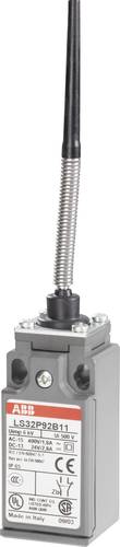 ABB 1SBV010392R1211 LS32P92B11 Endschalter 400 V/AC 1.8A Federstab tastend IP65 1St. ABB 1SBV010392R1211 LS32P92B11 Endschalter 400 V/AC 1.8A Federstab tastend IP65 1St. von ABB