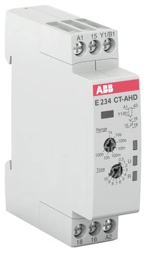 ABB 1SVR500110R0000 CT-AHD.12 Zeitrelais 1 St. Zeitbereich: 0.05 - 360000s ABB 1SVR500110R0000 CT-AHD.12 Zeitrelais 1 St. Zeitbereich: 0.05 - 360000s von ABB