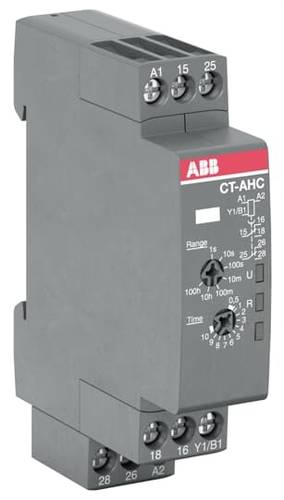 ABB 1SVR508110R0100 CT-AHC.22 Zeitrelais 1 St. Zeitbereich: 0.05 - 360000s von ABB