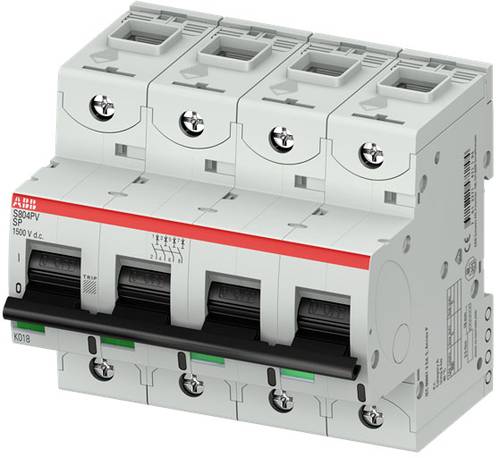 ABB 2CCF019633R0001 S804PV-SP125 Photovoltaik-Sicherung 4polig von ABB