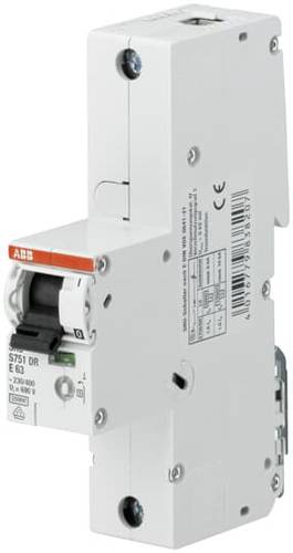 ABB 2CDH781001R0352 S751DR-E35 Hauptleitungsschutzschalter 1polig von ABB