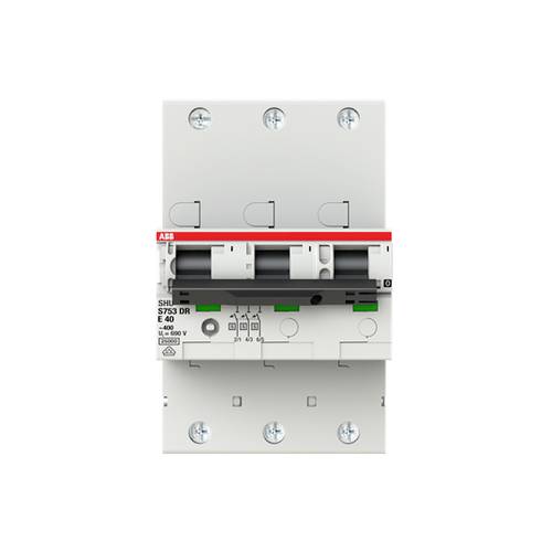 ABB 2CDH783001R0402 S753DR-E40 Leitungsschutzschalter 40A 400V von ABB