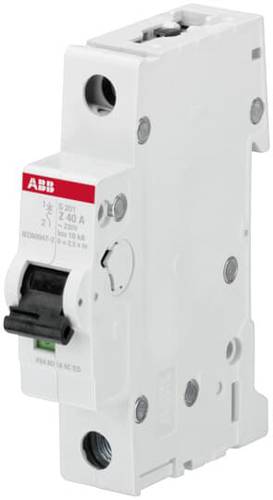 ABB 2CDS251001R0218 S201-Z1 Leitungsschutzschalter 1polig 1A ABB 2CDS251001R0218 S201-Z1 Leitungsschutzschalter 1polig 1A von ABB