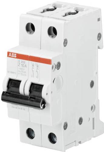 ABB 2CDS252001R0158 S202-Z0,5 Leitungsschutzschalter 2polig 0.5A von ABB