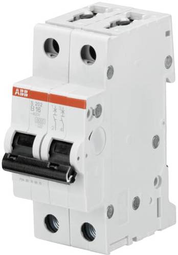 ABB 2CDS252001R0165 S202-B16 Leitungsschutzschalter 2polig ABB 2CDS252001R0165 S202-B16 Leitungsschutzschalter 2polig von ABB