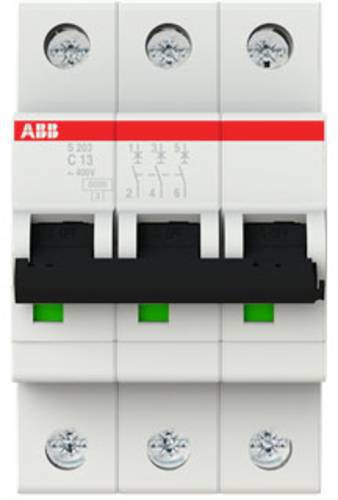 ABB 2CDS253001R0134 S203-C13 Leitungsschutzschalter 3polig ABB 2CDS253001R0134 S203-C13 Leitungsschutzschalter 3polig von ABB