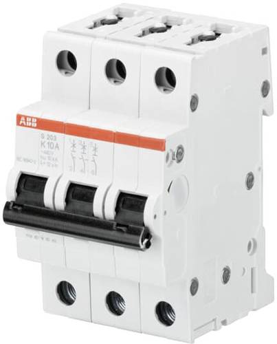 ABB 2CDS253001R0427 S203-K10 Leitungsschutzschalter 3polig ABB 2CDS253001R0427 S203-K10 Leitungsschutzschalter 3polig von ABB