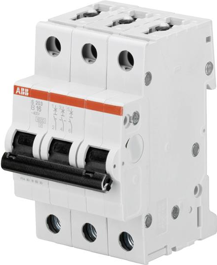 ABB 2CDS253001R0505. Schutzschaltertyp: Miniature circuit breaker, Produktfarbe: Mehrfarbig, Material: Metall, Kunststoff (2CDS253001R0505) von ABB