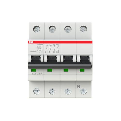 ABB 2CDS253103R0278 S203-Z2NA Leitungsschutzschalter 2A 400V von ABB