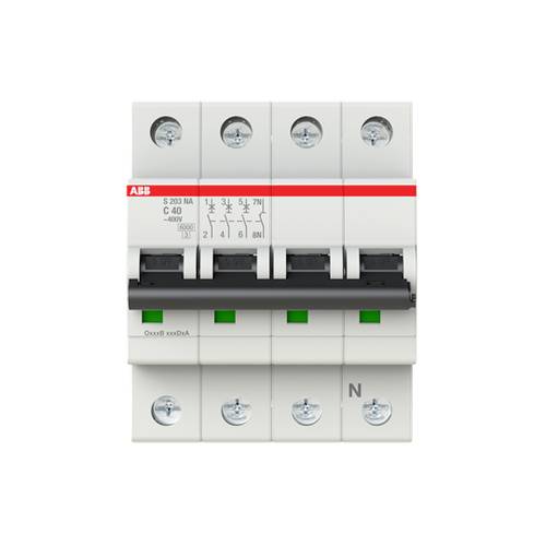 ABB 2CDS253103R0404 S203-C40NA Leitungsschutzschalter 40A 400V von ABB