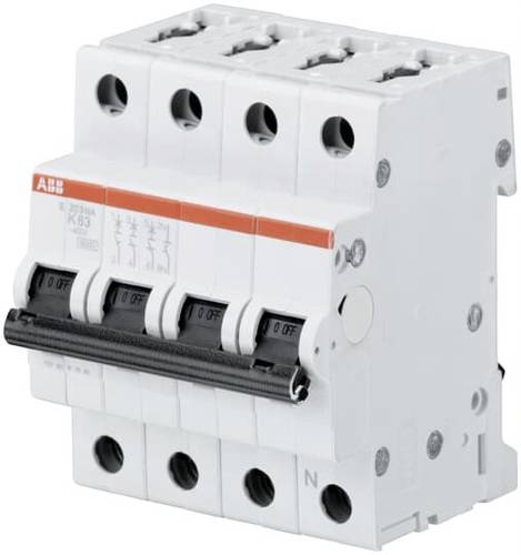 ABB 2CDS253103R0517 S203-K25NA Leitungsschutzschalter 4polig von ABB