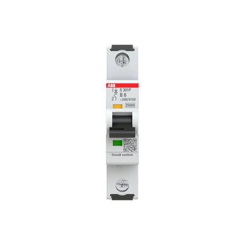 ABB 2CDS381001R0065 S301P-B6 Leitungsschutzschalter 6A 240V ABB 2CDS381001R0065 S301P-B6 Leitungsschutzschalter 6A 240V von ABB
