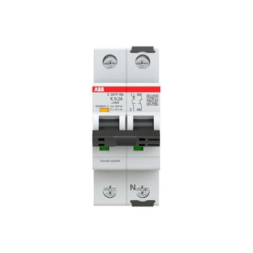 ABB 2CDS381103R0087 S301P-K0.2NA Leitungsschutzschalter 0.2A 240V von ABB