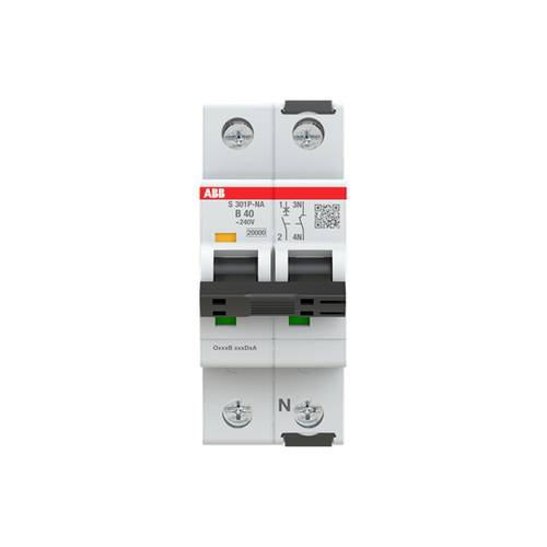 ABB 2CDS381103R0405 S301P-B40NA Leitungsschutzschalter 40A 240V von ABB