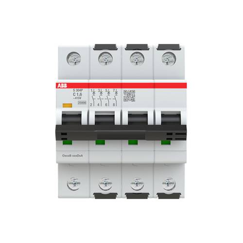 ABB 2CDS384001R0974 S304P-C1.6 Leitungsschutzschalter 1.6A 415V von ABB