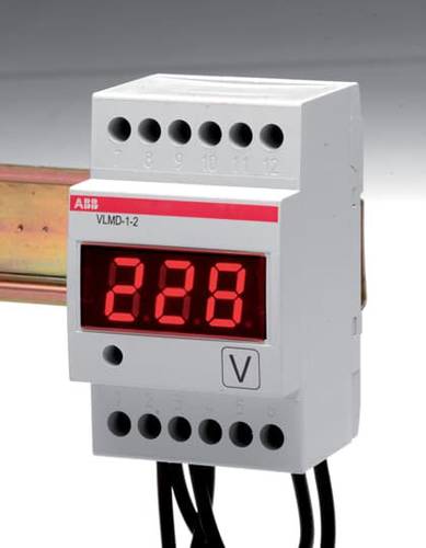 ABB 2CSM110000R1011 VLMD-1-2 VLMD-1-2 Voltmeter für AC/DC bis 600V, 50/60Hz von ABB