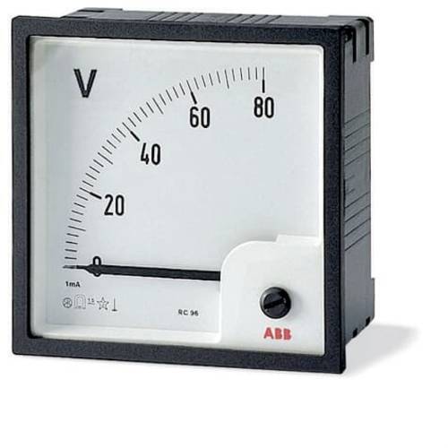 ABB 2CSM110220R1001 VLM 1/500 VLM1-500 Voltmeter analog Direktmessung,0-500VAC von ABB