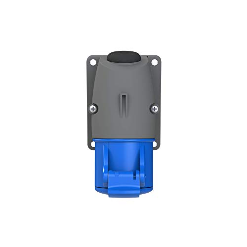 ABB ABB2CMA193098R1000 Aufputz-Steckdose, wasserdicht, Blau, 6 h, 16 A, IP44, 2P+Earth ABB ABB2CMA193098R1000 Aufputz-Steckdose, wasserdicht, Blau, 6 h, 16 A, IP44, 2P+Earth von ABB