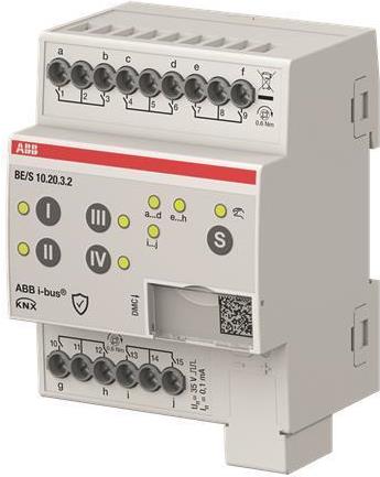 ABB BE/S4.20.3.2 Binäreingang 4f Kontaktabfrage manuelle (2CDG110276R0011) von ABB