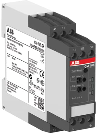 ABB CM-IWS Überwachungsrelais 0 → 250V ac 1, 3-phasig, 1-poliger Wechsler DIN-Schienen von ABB