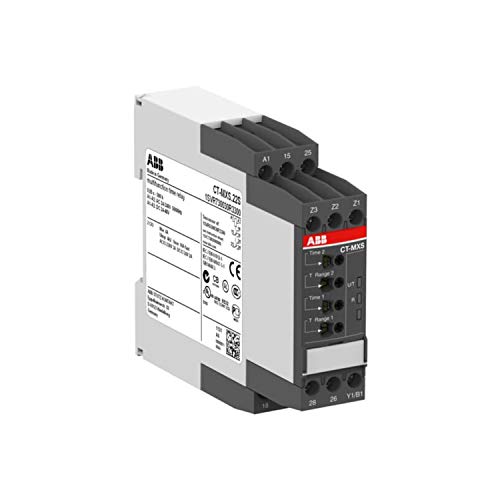 ABB CT-MXS.22S Zeitrelais, Multifunktion 2We, 24-48VDC, 24-240VAC 1SVR730030R3300 von ABB