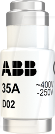 ABB D02X35GL - D02 Schmelzeinsatz 35A,gL ABB D02X35GL - D02 Schmelzeinsatz 35A,gL von ABB