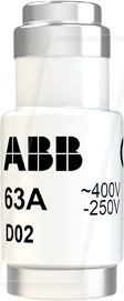 ABB D02X63GL - D02 Schmelzeinsatz 63A,gL ABB D02X63GL - D02 Schmelzeinsatz 63A,gL von ABB