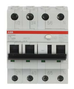 ABB DS203NCA-C16/0,03 FI/LS-Schalter C16 von ABB