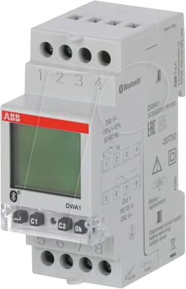 ABB DWA1 - Dig. Astroschaltuhr 1 Kanal Bluetooth Programmierung per App ABB DWA1 - Dig. Astroschaltuhr 1 Kanal Bluetooth Programmierung per App von ABB