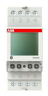 ABB DWA2 Dig. Astroschaltuhr 2 Kanal Bluetoo ABB DWA2 Dig. Astroschaltuhr 2 Kanal Bluetoo von ABB