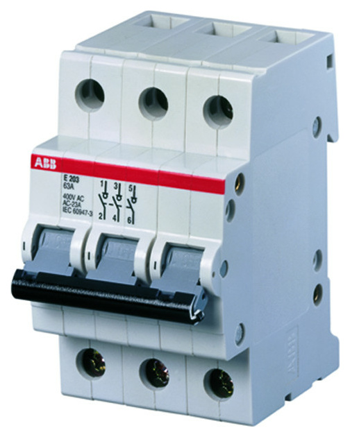 ABB E203/63G Trennschalter 3P,63A von ABB