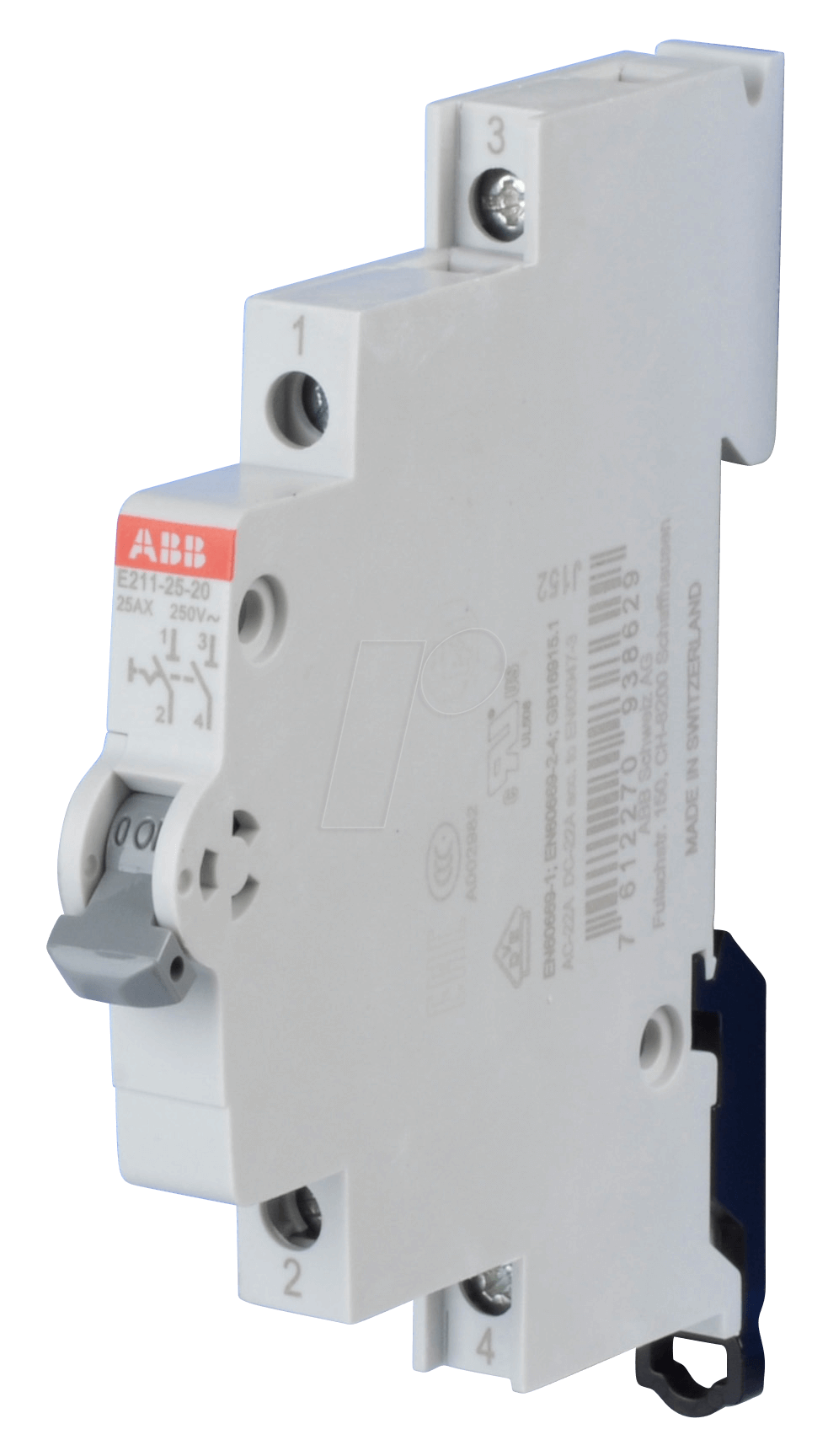 ABB E211-25-20 - Ausschalter - 0,5 TE, 2 Schließer, 25 A ABB E211-25-20 - Ausschalter - 0,5 TE, 2 Schließer, 25 A von ABB