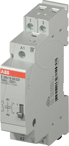 ABB E290-16-20 - Stromstoßschalter, 2-polig, 2 Schließer (E290-16-20) von ABB
