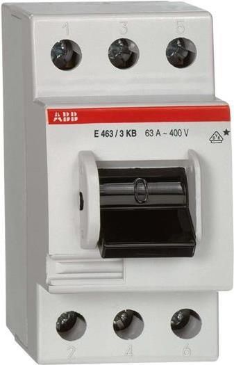 ABB E463/3KB Elektroschalter Kippschalter 3P Weiß (2CCE160300R0131) von ABB