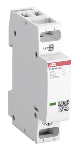 ABB ESB16-02N-01 Installationsschütz 2 Öffner 220 V, 250V 1St. von ABB