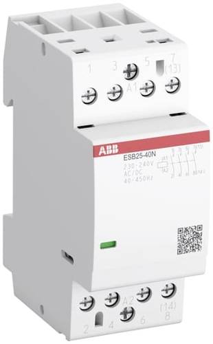 ABB ESB25-31N-06 Installationsschütz 3 Schließer, 1 Öffner 220 V, 400V 1St. ABB ESB25-31N-06 Installationsschütz 3 Schließer, 1 Öffner 220 V, 400V 1St. von ABB