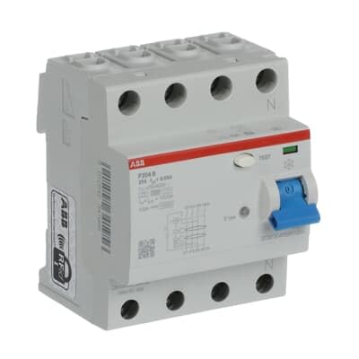 ABB F204 B-25/0.03 FI-Schutzschalter - 4P - Typ B - 30 mA - 25 A ABB F204 B-25/0.03 FI-Schutzschalter - 4P - Typ B - 30 mA - 25 A von ABB