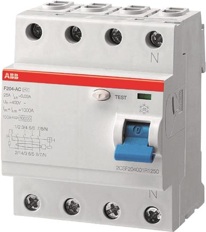ABB FI-Schalter 63/0,5 F204A-63/0,5 F204A-63/0,5 (2CSF204101R4630) von ABB