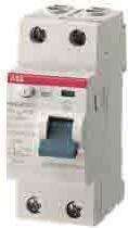 ABB Fehlerstromschutzschalter FI 25 A 30 mA 1 + N (F202 F-25/0,03) von ABB