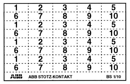 ABB GHS2001946R0003 Beschriftungsschild 1St. ABB GHS2001946R0003 Beschriftungsschild 1St. von ABB