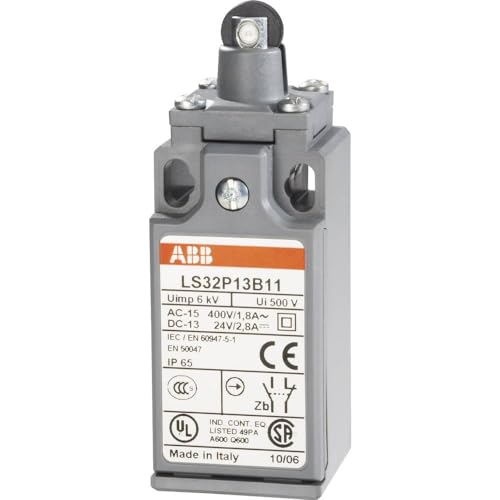 ABB LS32P13B11 Endschalter 400 V/AC 1.8A Rollenstoeßel tastend IP65 1St. ABB LS32P13B11 Endschalter 400 V/AC 1.8A Rollenstoeßel tastend IP65 1St. von ABB