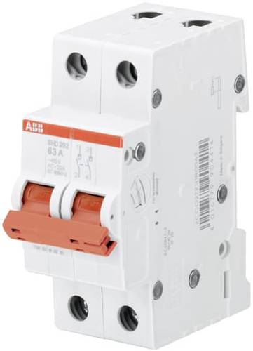 ABB Lasttrennschalter Grau 2polig 50A 2 Schließer 2CDD272111R0050 von ABB