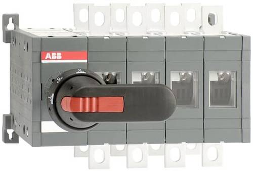 ABB Lastumschalter Schwarz 4polig 400A 1SCA108650R1001 von ABB