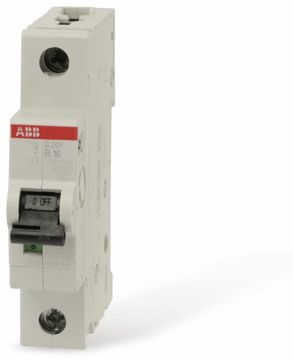 ABB Leitungsschutzschalter S201-B16, B, 16 A von ABB