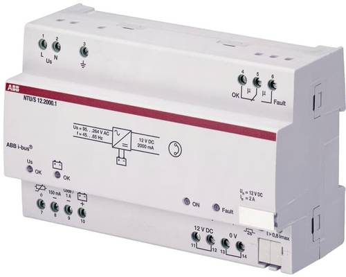 ABB NTU/S12.2000.1 Netzteil / Stromversorgung 1A Anzahl Ausgänge:1 x Inhalt 1St. ABB NTU/S12.2000.1 Netzteil / Stromversorgung 1A Anzahl Ausgänge:1 x Inhalt 1St. von ABB