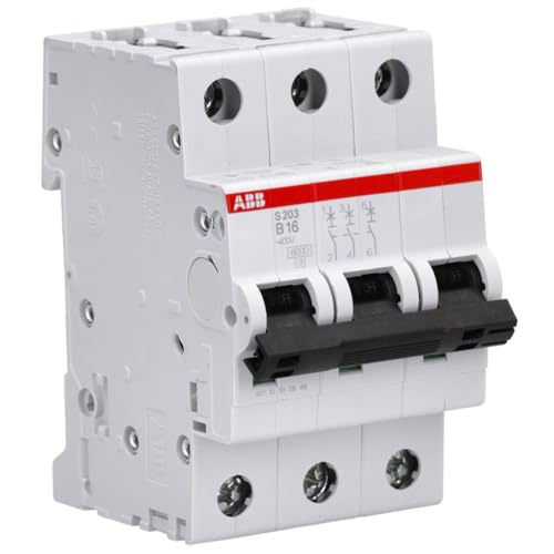 ABB S203-B16 Sicherungsautomat S200-3P 16 A-B 2CDS253001R0165 ABB S203-B16 Sicherungsautomat S200-3P 16 A-B 2CDS253001R0165 von ABB
