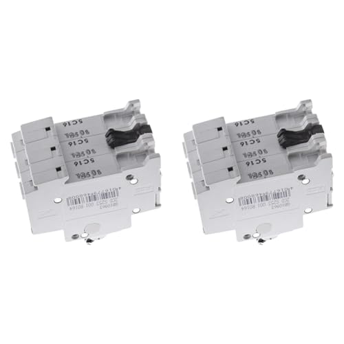 ABB S200 MCB Leitungsschutzschalter Typ C, 3-polig 16A 400V, Abschaltvermögen 6 kA System Pro M Compact (Packung mit 2) von ABB